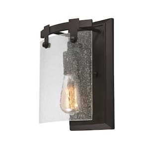 Burnell 1-Light Oil Rubbed Bronze Wall Mount Sconce