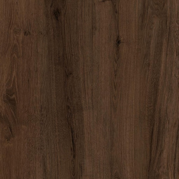 Black Ash 7.1 in. W x 47.6 in. L Click Lock Luxury Vinyl Plank Floorin