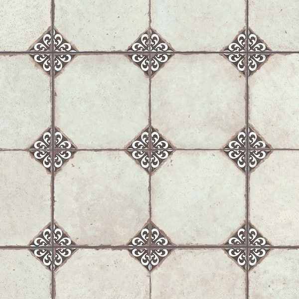 Merola Tile Kings Field Black 17-3/4 in. x 17-3/4 in. Porcelain Floor and Wall Tile (11.1 sq. ft./Case)