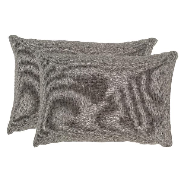 Safavieh Allure Embellished Hand-Beaded Pillow (2-Pack)