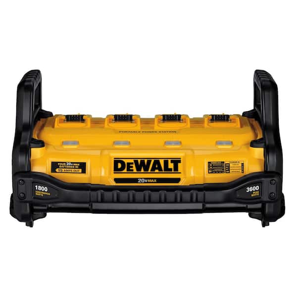 DEWALT 1800 Watt Portable Power Station and 20V/60V MAX Lithium-Ion Battery Charger