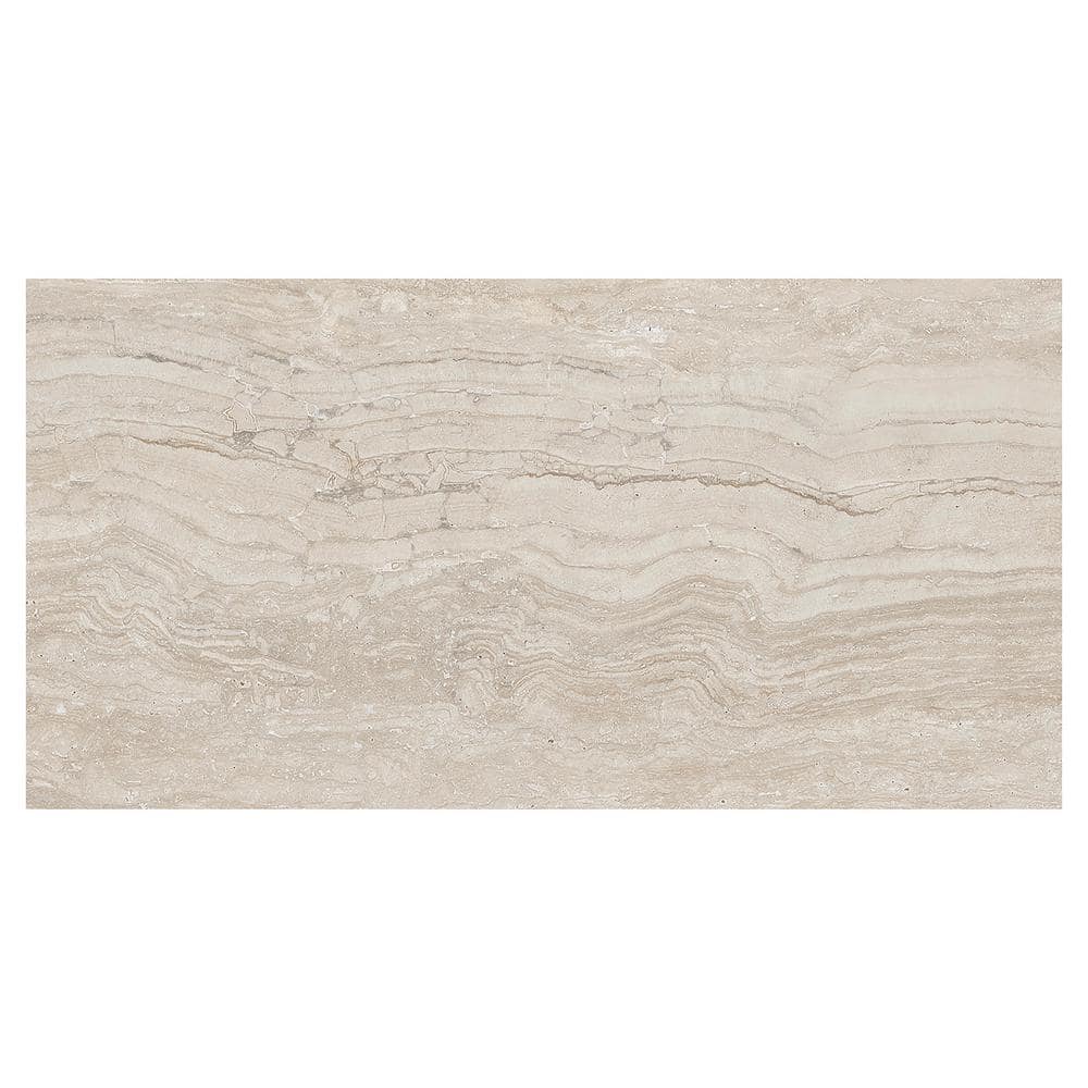 Natural Beige Matte Porcelain 12x24 Rectified Tile