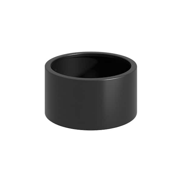 15.50 in. Dia. x 12 in. H. Black Heavy Duty Corten Metal Round Raised Garden Bed Kit for Outdoor Gardening