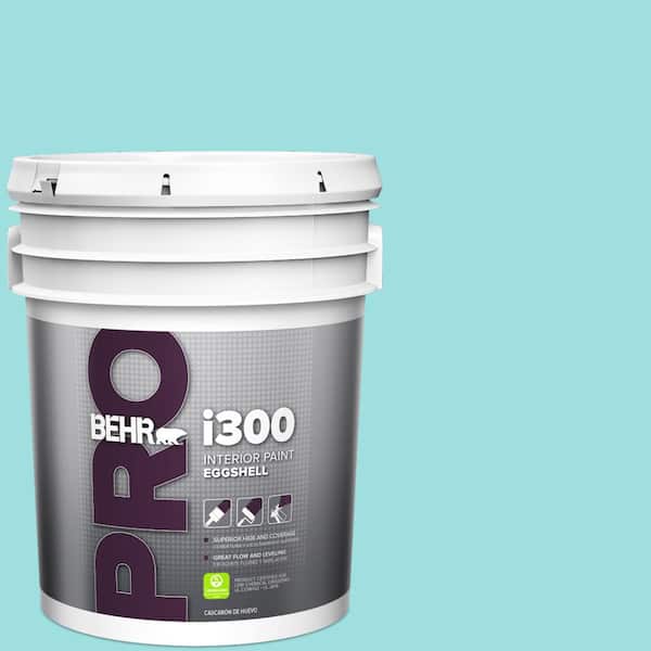BEHR PRO 5 gal. #P460-2 Tropical Waterfall Eggshell Interior Paint