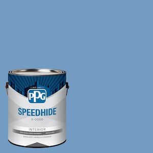 1 gal. PPG1161-4 Blue Promise Satin Interior Paint