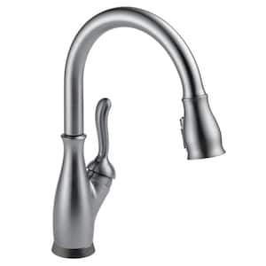 Leland Touch2O with Touchless Technology Single Handle Pull Down Sprayer Kitchen Faucet in Arctic Stainless