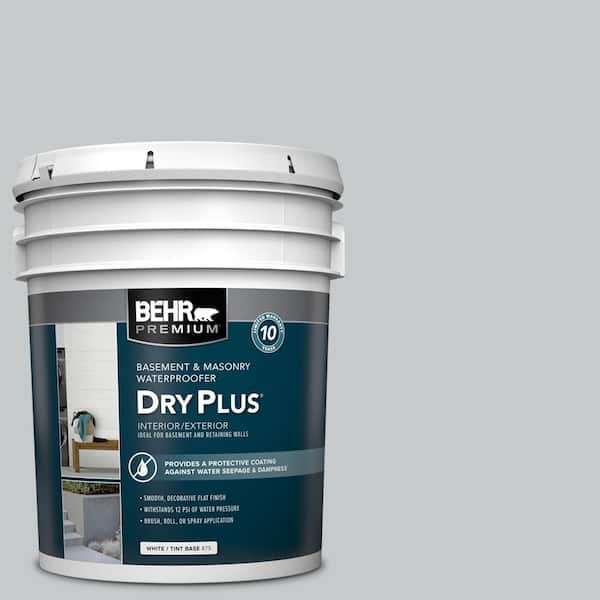 BEHR PREMIUM 5 gal. #BW-34 Nimbus Flat Interior/Exterior Dry Plus Basement & Masonry Waterproofer