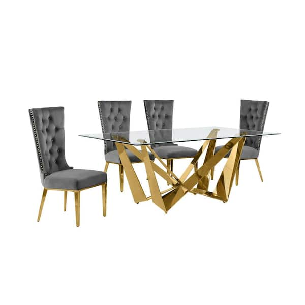 Garvin 5 2024 piece dining set