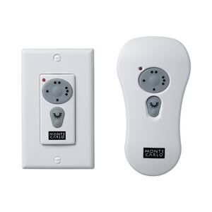 Reversible Wall Switch/Hand-Held White Remote Transmitter Accessory