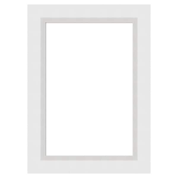 Amanti Art Blanco White 16 in. x 22 in. Wood Framed Dry Erase Magnetic Memo Board