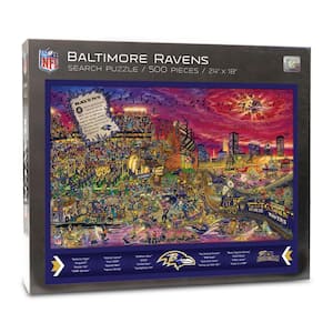 YouTheFan NFL Baltimore Ravens Retro Series Puzzle (500-Pieces) 0951230 -  The Home Depot