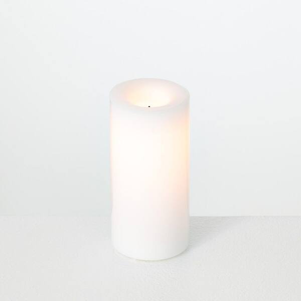 Reviews for SULLIVANS 6.25 in. All Weather LED Pillar Candle Pg 1