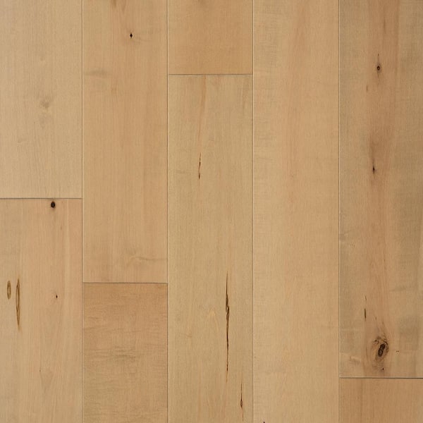 Malibu Wide Plank Estero Maple 1/2 in. T x 7.5 in. W Tongue