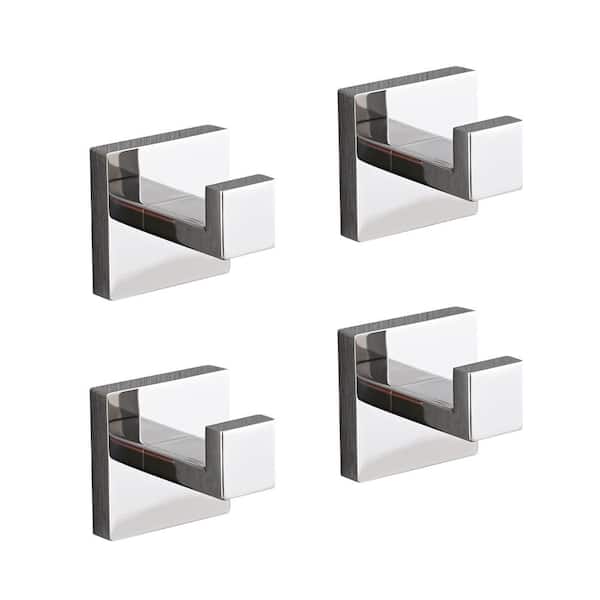 Flynama 4 -Piece Bath Hardware Set with Mounting Hardware in Chrome