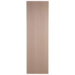 Easthaven 24x79.5x0.5 in. Pantry End Panel in Unfinished Beech