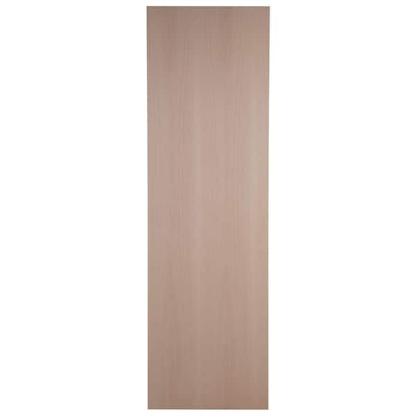 Hampton Bay Easthaven 24x79.5x0.5 in. Pantry End Panel in Unfinished Beech