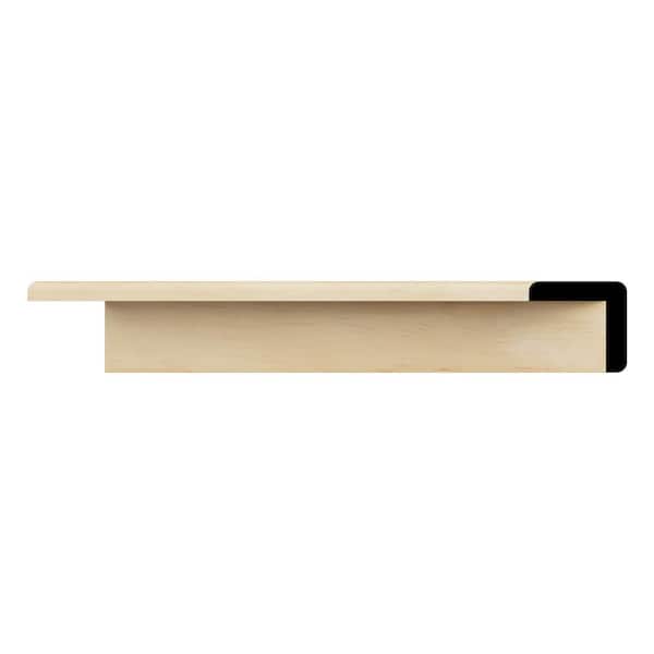 WM205 1.13 in. D x 1.13 in. W x 96 in. L Wood (Pine) Corner Moulding