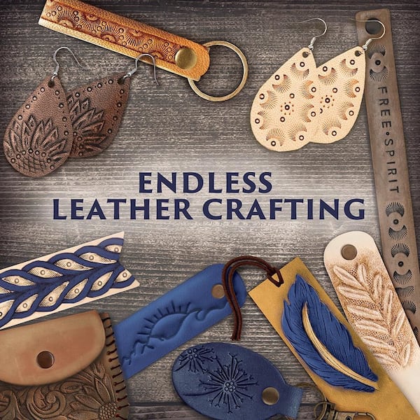 ArtSkills Leather Working Kit for Beginners with Leather Tools