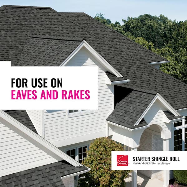 Owens Corning Self-Adhering Starter Roofing Shingle Roll 33.3 Lin. Ft.