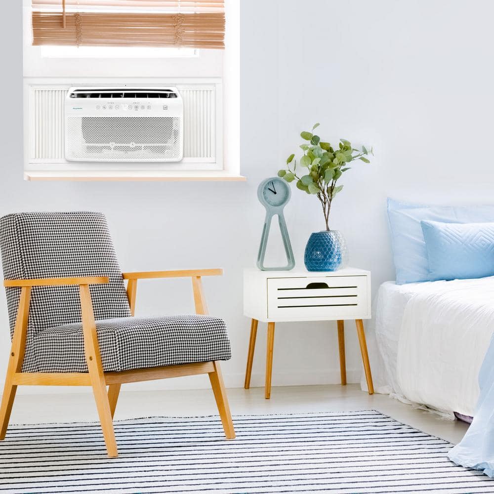 Keystone 10,000 BTU White Window Air Conditioner with Remote