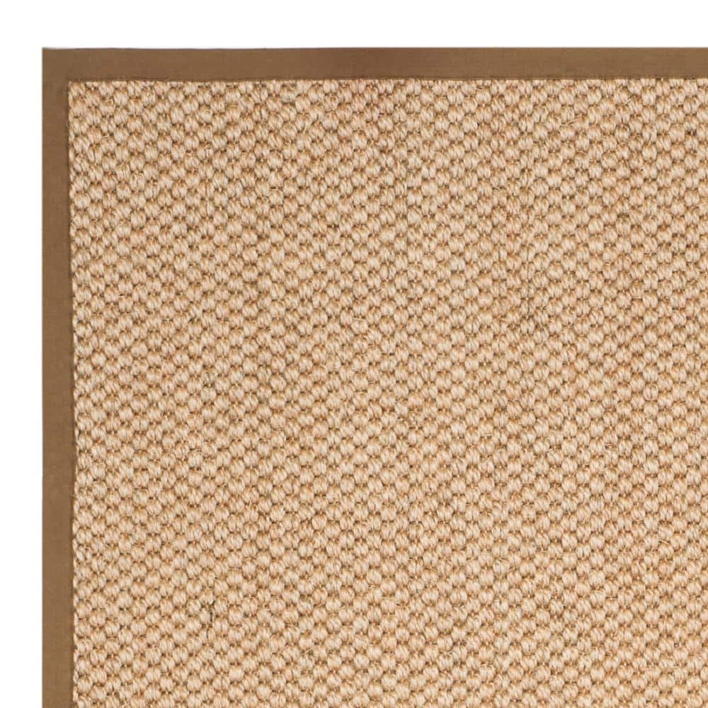 Natural Fiber 8' x 11' Hand-Knotted Jute Area Rug
