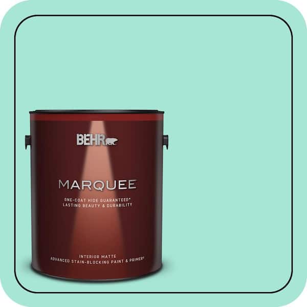 BEHR MARQUEE 1 gal. #480A-2 Botanical Tint Matte Interior Paint & Primer