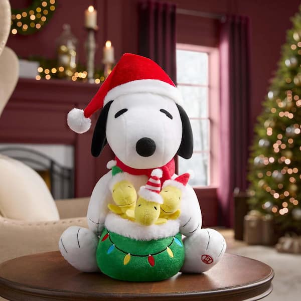 Animated Snoopy with Woodstocks Plush