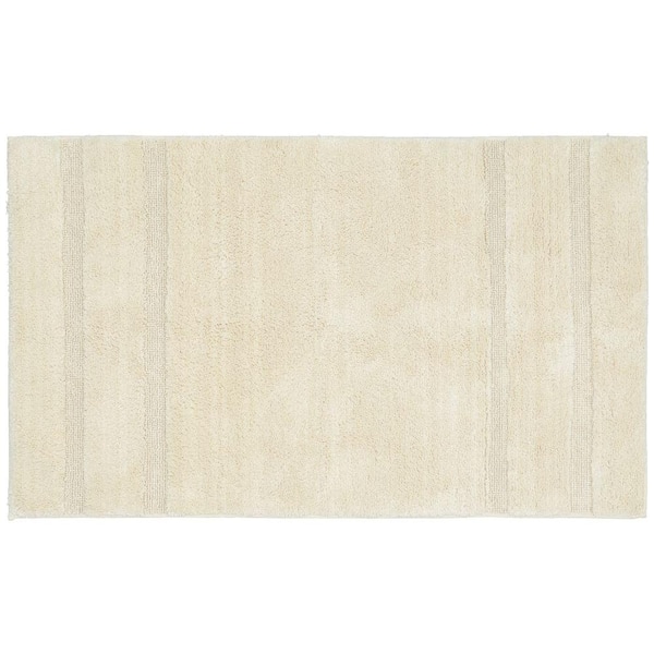 Garland Rug Majesty Cotton Natural 30 in. x 50 in. Washable Bathroom Accent Rug