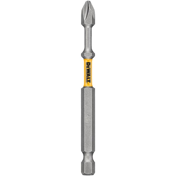 DEWALT MAX IMPACT #2 x 3-1/2 in. Phillips Screwdriving Bit DWA3PH2MI - The  Home Depot