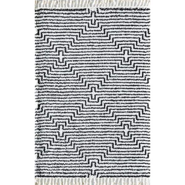 Rugs America Bennett Night Odyssey 2'6"x8' Modern Area Rug