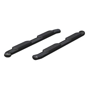 4-Inch Oval Black Steel Nerf Bars, Select Chevrolet Colorado, GMC Canyon Crew Cab