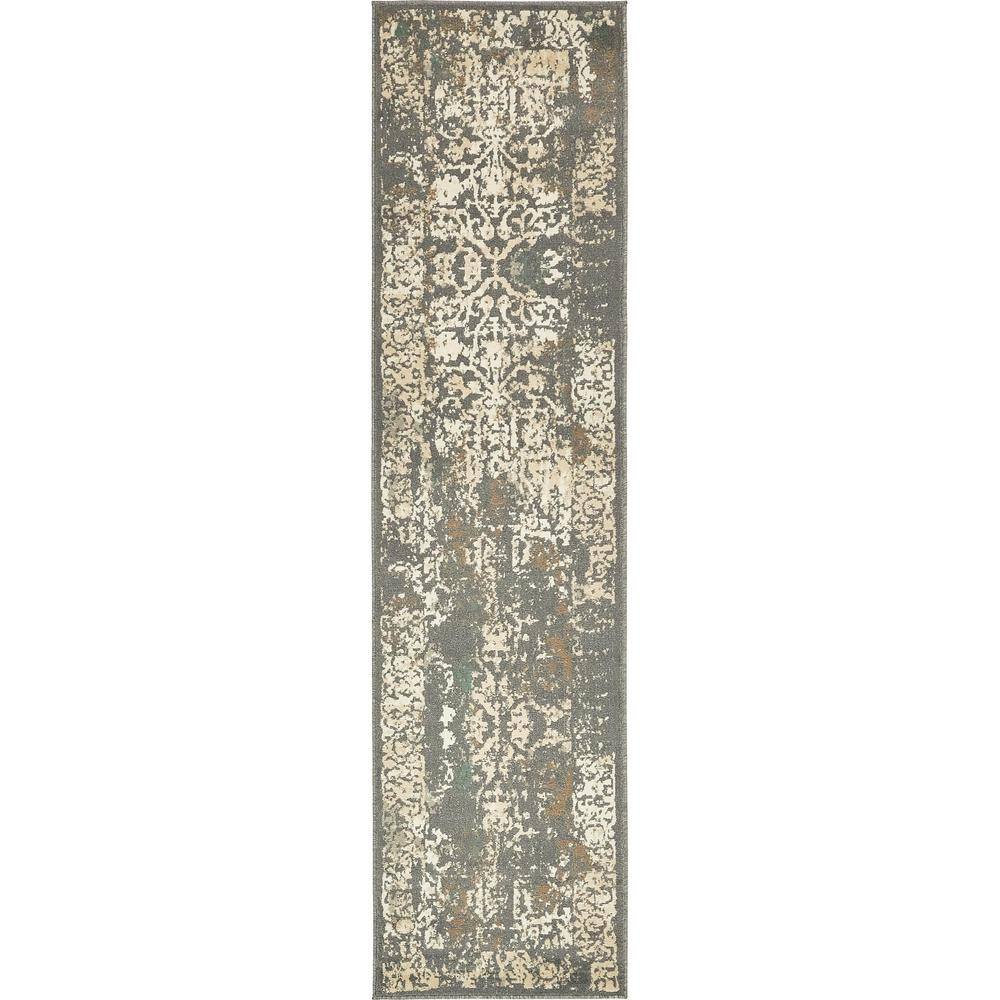 Tuareg Mirage Gray 2' 6 x 10' 0 Runner Rug price history on PriceWatchPro