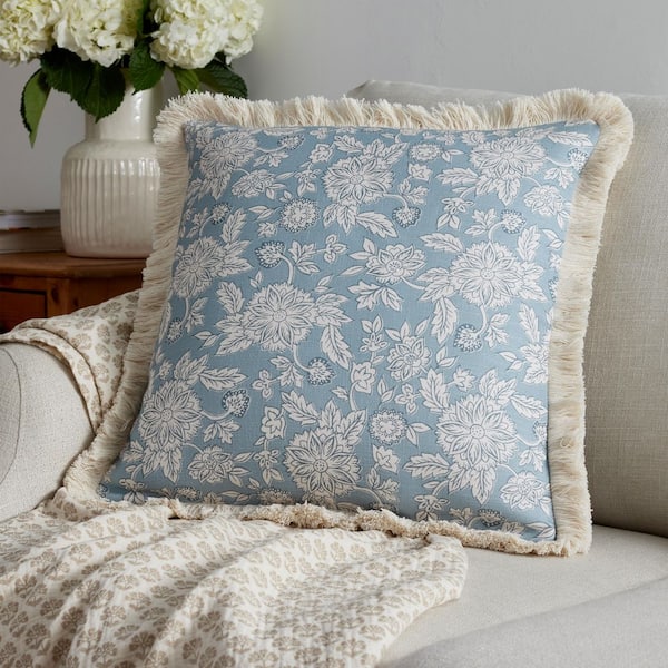 Company Cotton Printed Throw Pillow Cover