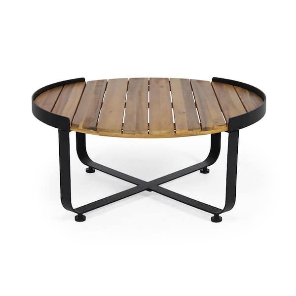 Teak Outdoor Coffee Table for Terraces, Gardens, Backyard