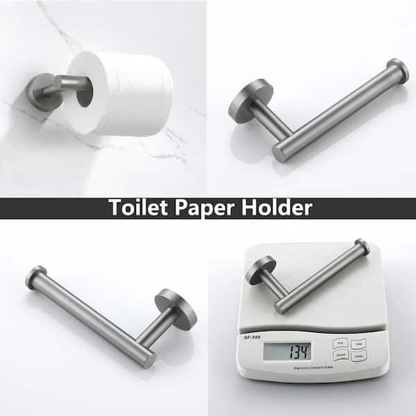Stainless Steel Roll Paper Tissue Holder Wall Mounted Tissue Box