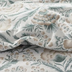 Company Cotton Jean Floral Velvet Flannel Cotton Sheet Set