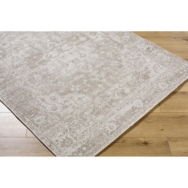Judie Grey Traditional 8 ft. x 10 ft. Indoor Area Rug