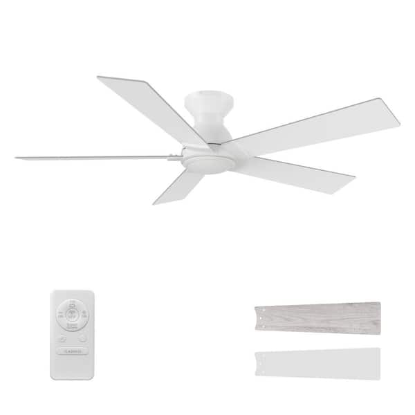 White ceiling fan with remote hotsell