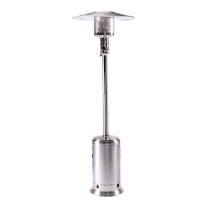 47,000 BTU Hammered Stainless Steel Propane Outdoor Flame Patio Heater
