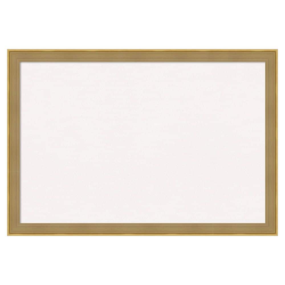 Incline Dark Gold 19 in. x 13 in. Wood Framed White Cork Memo Board price history on PriceWatchPro