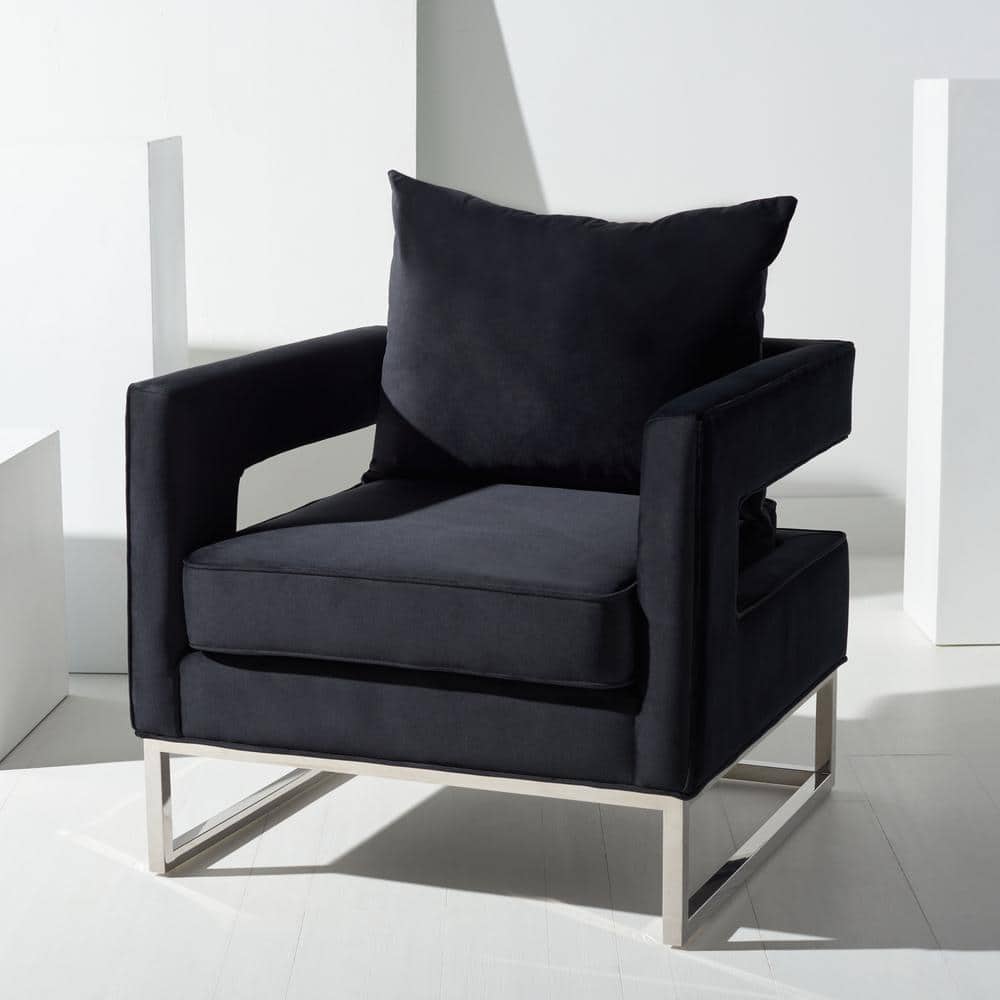 Olivya Black Accent Chair