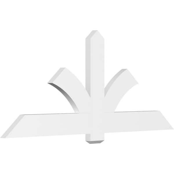 Ekena Millwork Redmond 72 in. W x 30 in. H x 2 in. D Signature Polyurethane Bracket
