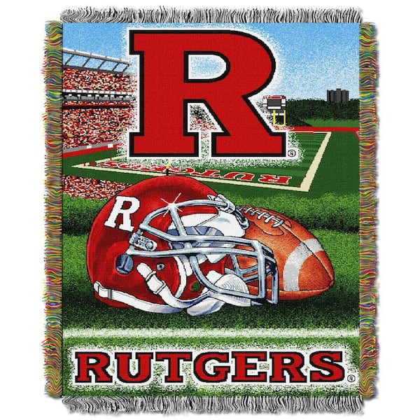 Rutgers University Polyester Throw Blanket