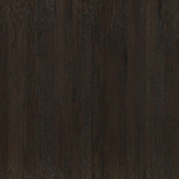 Shaw Take Home Sample - Hand Scraped Western Hickory Leather Engineered Hardwood Flooring - 5 in. x 7 in.