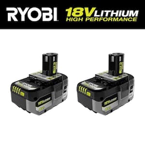 ONE+ 18V HIGH PERFORMANCE Lithium-Ion 4.0 Ah Battery (2-Pack)