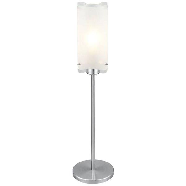 EGLO Felice 25 in. 1-Light Matte Nickel Table Lamp