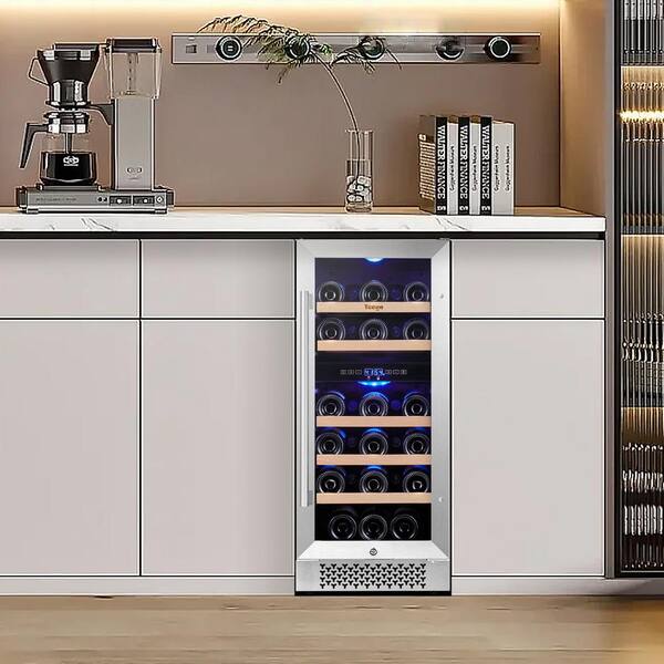 Wine fridge with discount storage