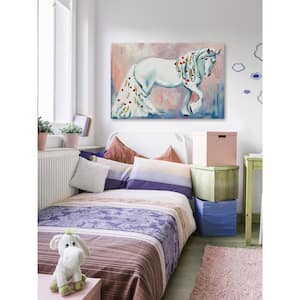 12 in. H x 18 in. W "Unicorn Style" by Marmont Hill Printed Canvas Wall Art