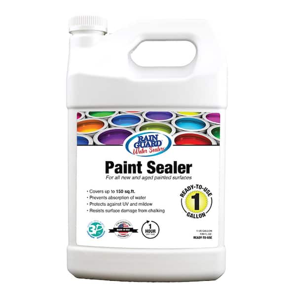 RAIN GUARD 1 gal. Paint Sealer Ready to Use Premium Acrylic Sealer