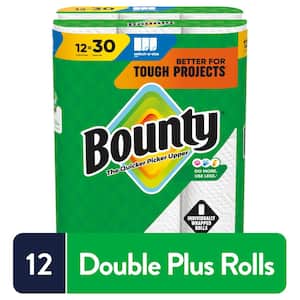 White, Select-A-Size Paper Towel Roll (12 Double Plus Rolls)